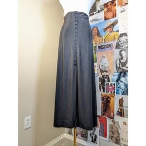 Vintage Black Whimsy Skirt